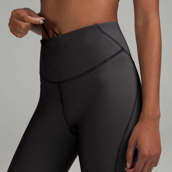 Base Pace High Rise 25" , two toned ribbed leggings - Picture 5 of 8
